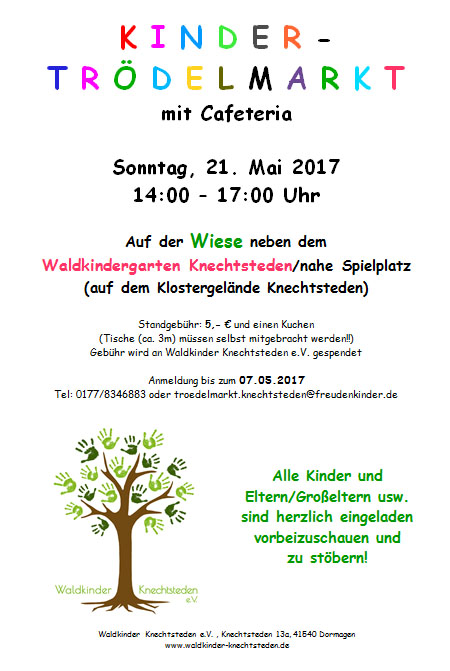 Plakat Troedelmarkt 2017